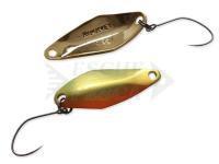 Cucchiaino ondulante trota Nories Masukuroto Rooney 1.8g - #044 (Gold-Orange / Gold)