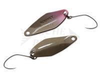 Cucchiaino ondulante trota Nories Masukuroto Rooney 1.8g - #047 (Light Brown plus)