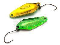 Cucchiaino ondulante trota Nories Masukuroto Rooney 2.8g - #052 (Impact Green)