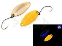 Cucchiaino ondulante trota Nories Masukuroto Sofia 1.2g 22mm - #100 (Release Gold)