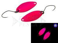 Cucchiaino ondulante trota Nories Masukuroto Sofia 1.6g 25mm - #086 (Fluo Pink)