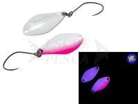 Cucchiaino ondulante trota Nories Masukuroto Weeper 0.9g 20mm - #003 (P.white Pink / Perl)