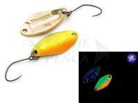 Cucchiaino ondulante trota Nories Masukuroto Weeper 0.9g 20mm - #044 (Gold-Orange / Gold)