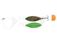 Esche Artificiali Ondulanti Savage Gear LT Stickle Blade Rigged 4.2cm 4.4g #10 - Pellet UV Green