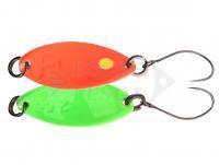 Spro Trout Master Incy Spin Spoon 1.8g - Orange/Green