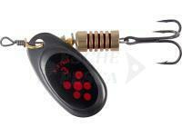 Esca X-Fish Dark Side #3 6g - Nikel black orange