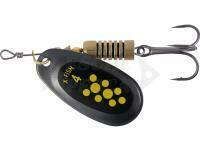 Esca X-Fish Dark Side #4 9.5g - Nikel black lime