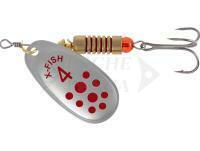 Esca X-Fish Spike #4 9.5g - Silver RD