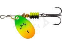 Esca X-Fish Stark #1 2.5g - Fire tiger