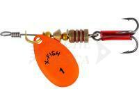 Esca X-Fish Stark #1 2.5g - Nikel UV orange