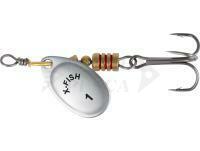 Esca X-Fish Stark #1 2.5g - Silver