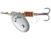 Esca X-Fish Stark #2 4.5g - Silver