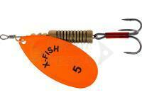 Esca X-Fish Stark #5 14g - Nikel UV orange