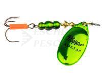 Spinner Mepps Aglia Platium Green #4 | 9g