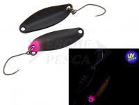 Cucchiaino ondulante trota Nories Masukuroto 2.9g - #013 (Black Pinky) UV