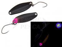 Cucchiaino ondulante trota Nories Masukuroto 2.9g - #013 (Black Pinky) UV