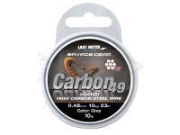 Savage Gear Carbon 49 Coated Grey 10m 0.48mm 24lbs/11kg