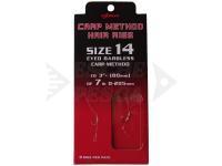 Carp Method Hair Rigs 8cm - 16