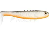 Esche siliconich Dragon Chucky 7,5cm WHITE/BLACK orange - ekono