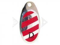 Cucchiaino rotante Dragon CM-CLASSIC no.: 0 silvered stripes