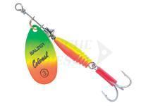 Cucchiaino rotante Balzer Colonel Classic Fluo 10g - Red-Yellow-Green