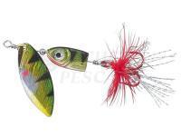 Cucchiaino rotante Balzer Colonel Reality 3D Lead Head Spinner 10g - Perch