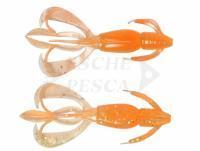 Esche siliconich Keitech Crazy Flapper 2.8 inch | 71mm - LT08 Orange Rainbow