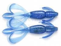 Esche siliconich Keitech Crazy Flapper 3.6 inch | 91mm - 301 Sapphire Blue