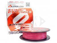 Trecciato YGK X-Braid Olltolos PE WX8 Zone Finesse 100m #1.2 25LB