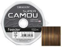 Monofilo Dragon Super Camou Feeder 150m 0.18mm