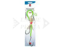Dega Hake and Ling Leader for fish pieces - 2 x Single hook