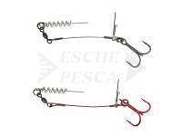 Carbon49 Corkscrew Stinger 1x#2/0 | 31kg | 2pcs