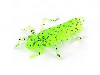 Esche siliconich Fishup Dragonfly 1 - 055 Chartreuse/Black