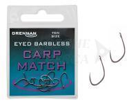 Ami Drennan Eyed Barbless Carp Match - #10