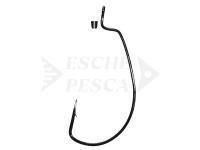 Hooks Gamakatsu Worm Offset EWG with Silicon Stopper NS Black #1/0