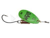 Effzett Spinner with single hook #2 / 4g - Green