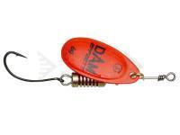 Effzett Spinner with single hook #2 / 4g - Red