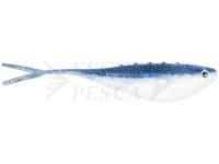 Esche siliconich Dragon Fatboy Pro 15cm - white/clear/blue glitter
