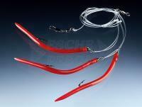 Balzer 71 Grad Nord Cod And Coalfish Rig 130cm dark red - 3 x 7/0