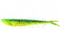 Esche siliconich Lunker City Fin-S Fish 4" - #04 Fire Perch (ekono)