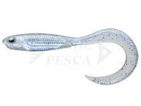 Esche siliconich Fish Arrow Flash‐J Curly 2" SW - #100 Sirasu Silver