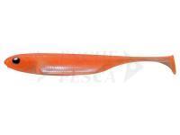 Esche siliconich Fish Arrow Flash-J Shad SW 4" - 136 LumiNova Orange/Silver