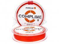 Flat Mono Shooting Line Guideline Compline II 50m 42lbs Red