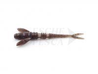 Esche siliconich Fishup Flit 1.5 - 050 Green Pumpkin Brown/Red & Purple