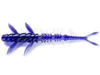 Esche siliconich Fishup Flit 1.5 - 060 Dark Violet / Peacock & Silver