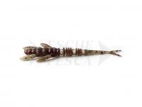 Esche siliconich Fishup Flit 2 - 050 Green Pumpkin Brown/Red & Purple