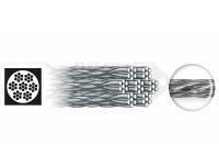 Dragon Surfstrand 7x7 Clear Silver 20cm 12kg