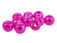 Tungsten Beads - Metalic Pink 3.8mm