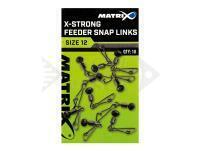 X-Strong Feeder Bead Snap Links Size 10