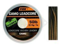 Treccia Fox Edges Camo Leadcore Woven Leader 7m 50lb